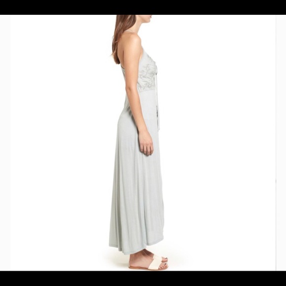 Sun & Shadow Embroidered Maxi Top - Picture 7 of 7